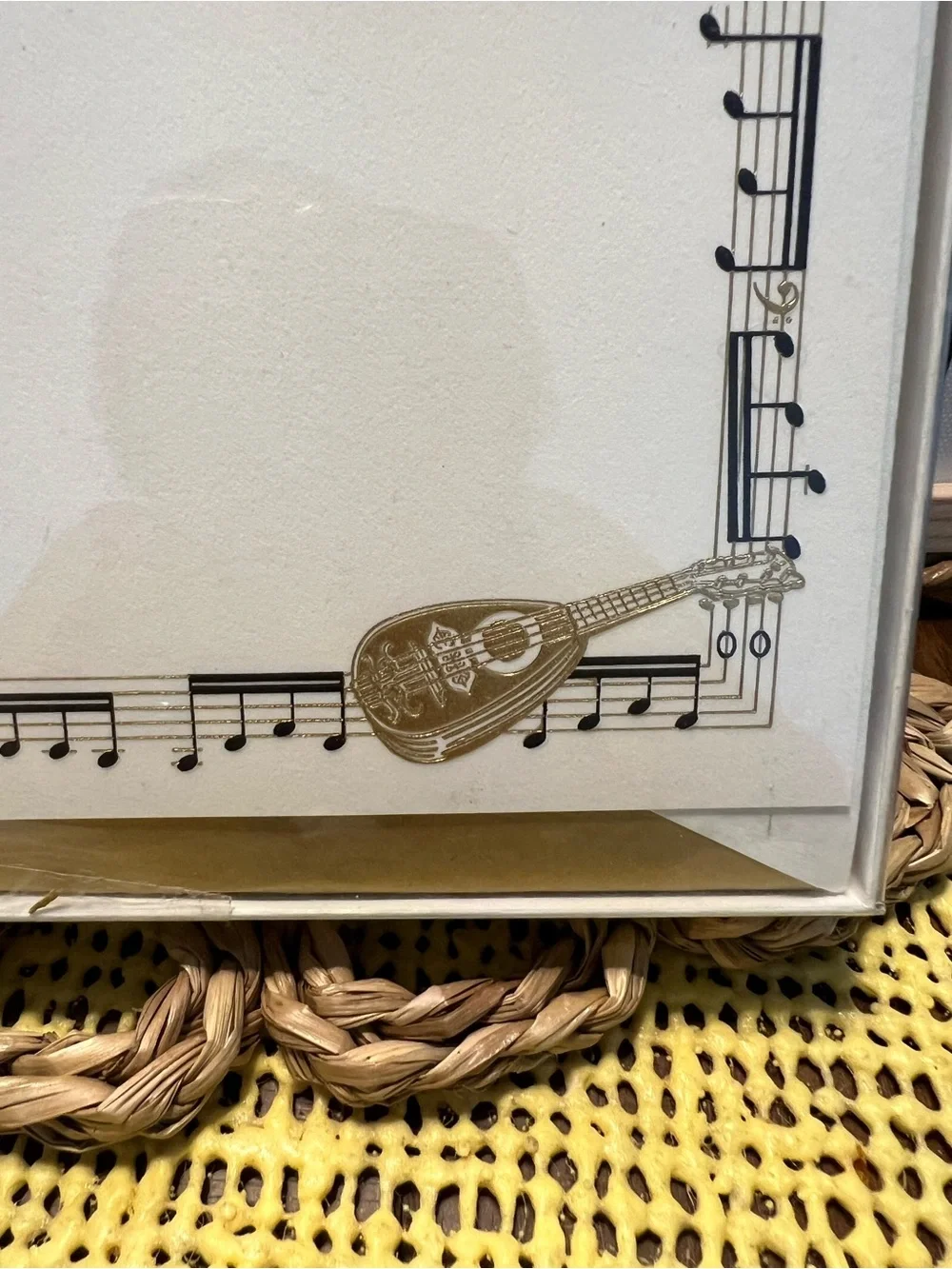 A Celebration Invitation Cards - Gold and Cream - Unbranded
